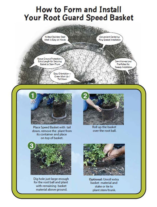 How to Form & Install Your Root Guard Speed Basket - Digger's Product Development