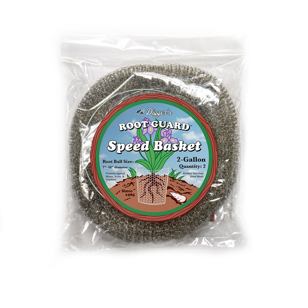 2 Gallon Root Guard Speed Basket, 2-pack - Digger's Product Development