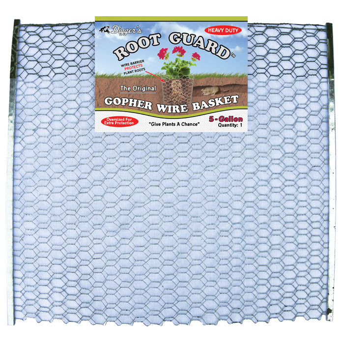 5 Gallon Root Guard Heavy Duty Gopher Basket - Digger's Product Development
