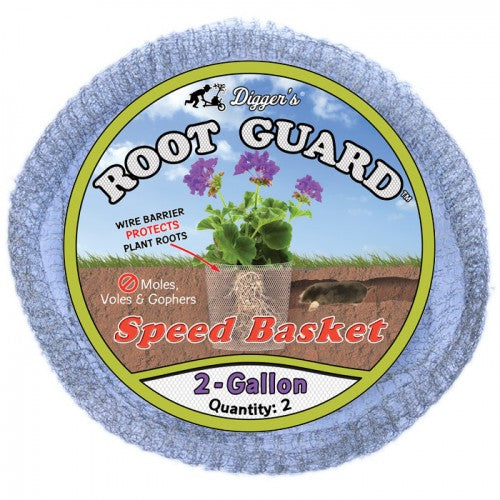 2 Gallon Root Guard Speed Basket, 2-pack - Digger's Product Development