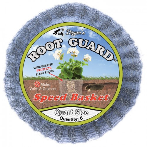 Quart Root Guard Speed Basket, 6-pack - Digger's Product Development