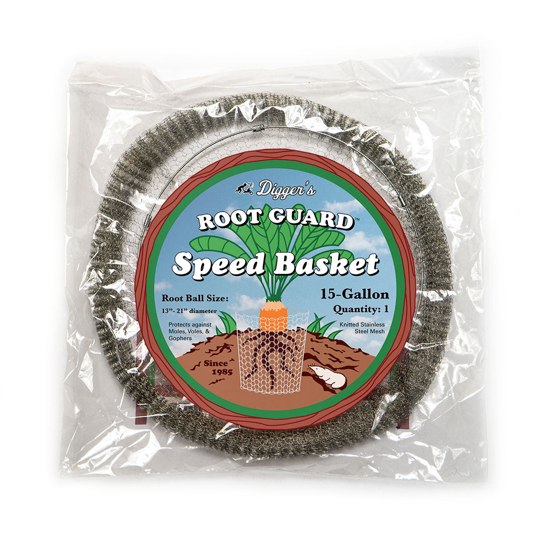 Gopher Root Protection Bags 15 Gallon Root Guard Speed Gopher Basket – Digger's Product Development