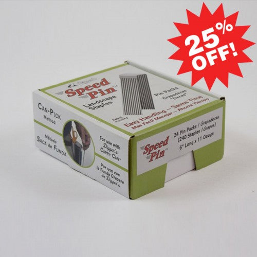 Sped Pin Speed Pin Contractor Case, 240 Landscape Staples - Digger's – Digger's ...