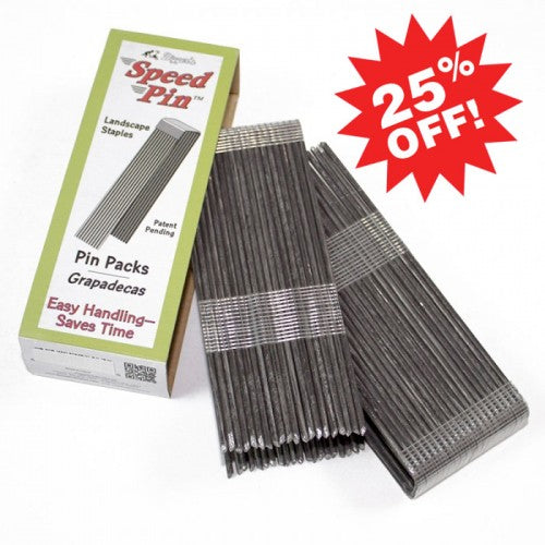 Sped Pin Speed Pin, 40 Landscape Staples Pack - Digger's – Digger's Product ...