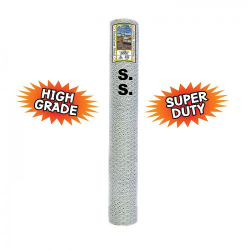 4' x 100' Stainless Steel Gopher Wire Roll - Digger's – Digger's ...